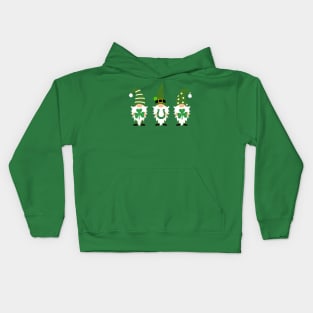 St Patricks Gnome Love Kids Hoodie